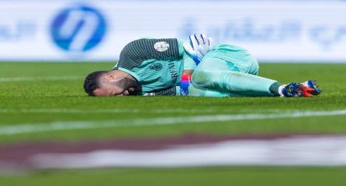 بعد غياب 381 يومًا للإصابة.. النصر يعلن عودة حارسه أوسبينا